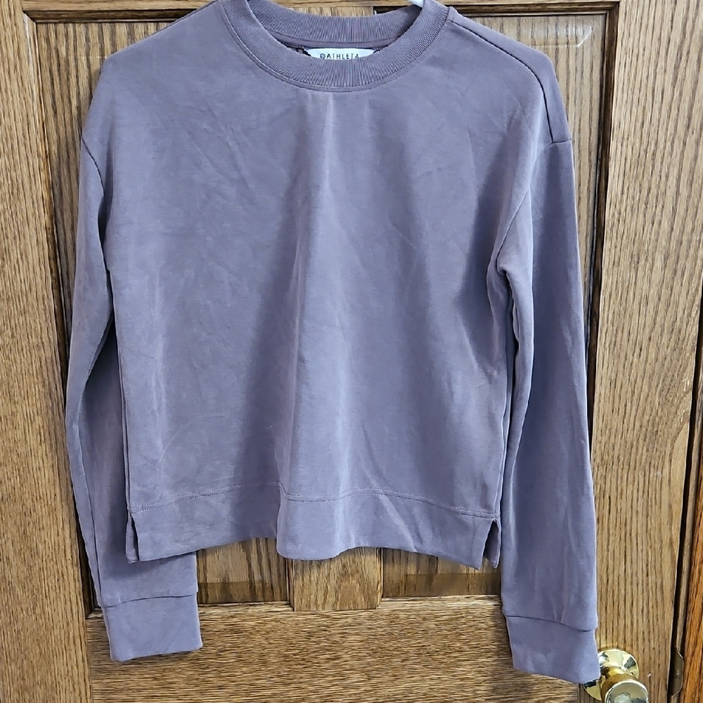 Nwot Athleta Seasoft Crew Neck Sweatshirt